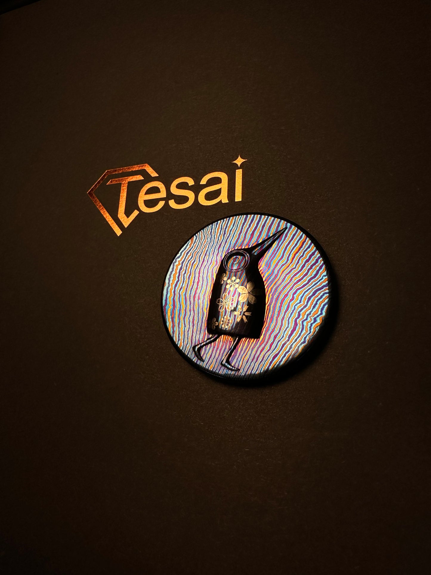 TESAI Bird Pattern Titanium Marker (MARKER001)